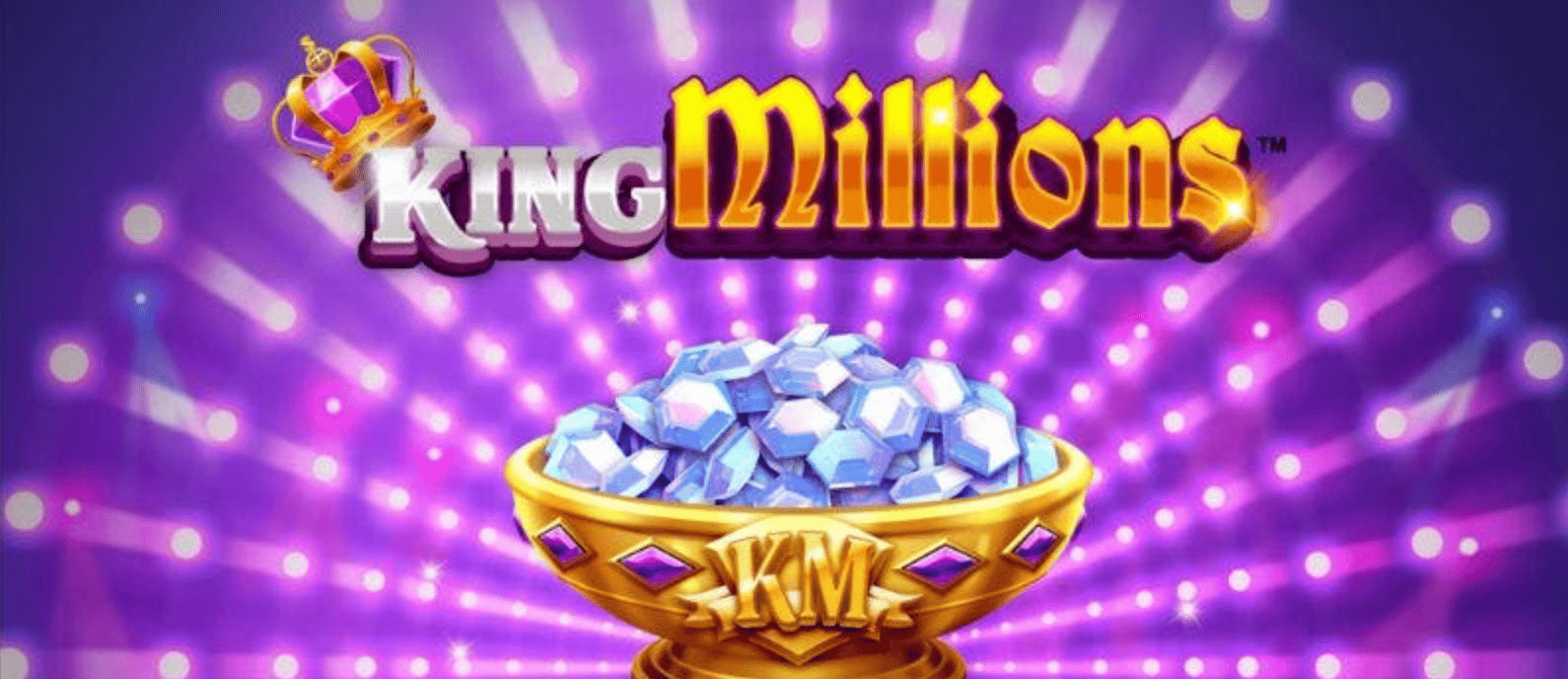 An image of the popular King Millions jackpot feature in slots, these have a significantly lower RTP than the same game without the King Millions jackpot.